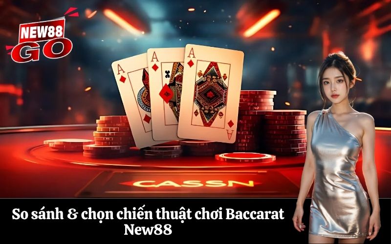 So sánh & chọn chiến thuật chơi Baccarat New88