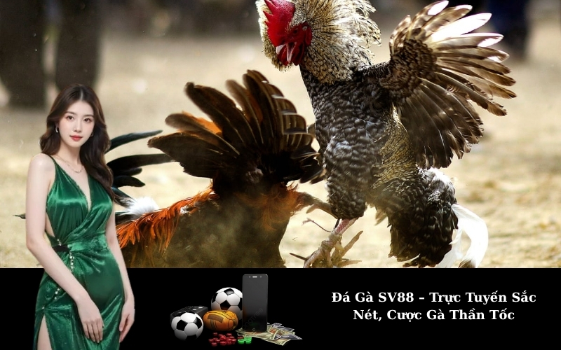 Đá Gà SV88 – Trực Tuyến Sắc Nét, Cược Gà Thần Tốc